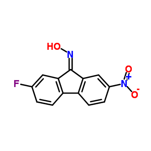 (Ne)-n-(7-fluoro-2-nitro-fluoren-9-ylidene)hydroxylamine Structure,23818-21-5Structure