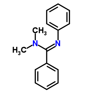 Benzenecarboximidamide,n,n-dimethyl-n-phenyl- Structure,2397-36-6Structure