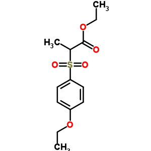 2-[(4-Ethoxyphenyl)sulfonyl] propanoic acid ethyl ester Structure,239797-09-2Structure