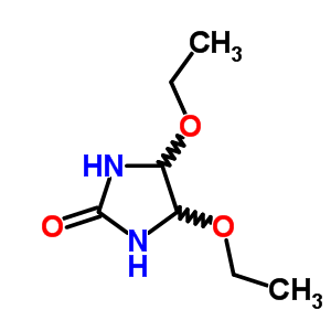 2-Imidazolidinone,4,5-diethoxy- Structure,24044-29-9Structure