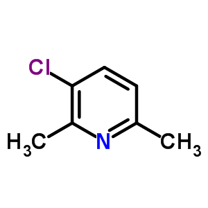 3-Chloro-2,6-dimethylpyridine Structure,2405-06-3Structure