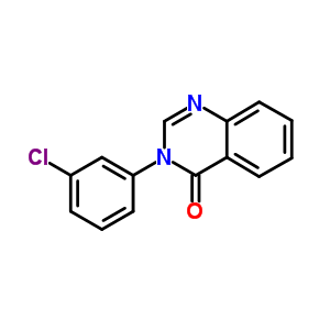 4(3H)-quinazolinone,3-(3-chlorophenyl)- Structure,24122-26-7Structure