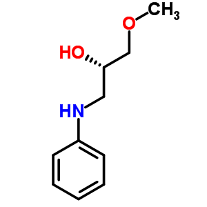 1-Methoxy-3-phenylamino-propan-2-ol Structure,24152-71-4Structure