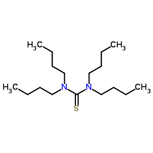 Thiourea,n,n,n,n-tetrabutyl- Structure,2422-89-1Structure