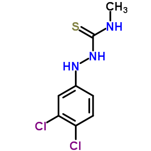 Hydrazinecarbothioamide,2-(3,4-dichlorophenyl)-n-methyl- Structure,24244-22-2Structure