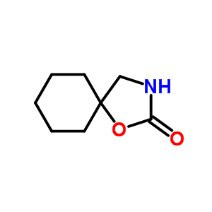 1-噁-3-氮杂螺[4.5]-2-癸酮结构式_24247-68-5结构式