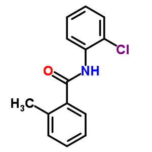 Benzamide,n-(2-chlorophenyl)-2-methyl- Structure,24291-60-9Structure