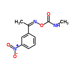 Ethanone,1-(3-nitrophenyl)-, o-[(methylamino)carbonyl]oxime (9ci) Structure,24303-47-7Structure