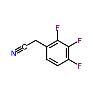 2,3,4-Trifluorobenzyl cyanide Structure,243666-13-9Structure