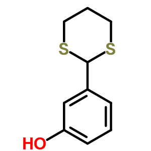 3-(1,3-Dithian-2-yl)phenol Structure,24393-20-2Structure