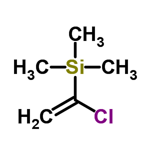 1-Chlorovinyltrimethylsilane Structure,2441-29-4Structure