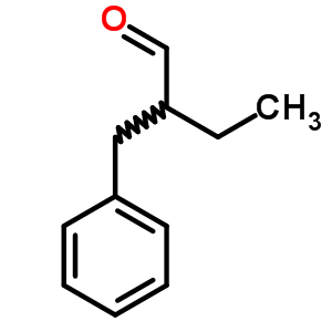 Benzenepropanal, a-ethyl- Structure,24569-60-6Structure