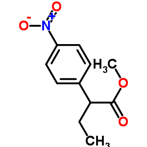 Methyl 2-(4-nitrophenyl)butanoate Structure,24646-25-1Structure