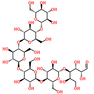 纤维六糖结构式_2478-35-5结构式