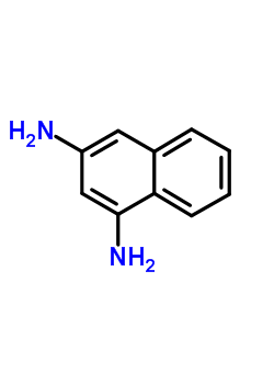 1,3-萘二胺(8ci,9ci)结构式_24824-28-0结构式