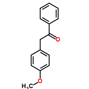 2-(4-Methoxyphenyl)-1-phenylethanone Structure,24845-40-7Structure