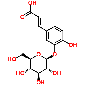 Caffeic acid 3-beta-d-glucoside Structure,24959-81-7Structure