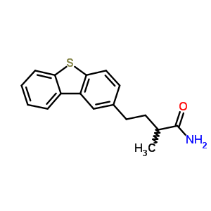 2-Dibenzothiophenebutanamide,a-methyl- Structure,24963-94-8Structure