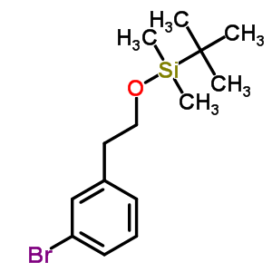 3-(2-Tert-butyldimethylsilyloxyethyl)bromobenzene Structure,249937-07-3Structure