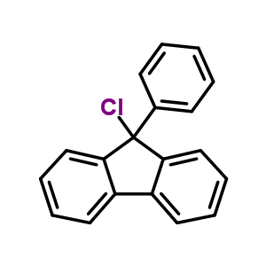 9H-fluorene,9-chloro-9-phenyl- Structure,25022-99-5Structure