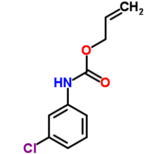 Carbamic acid,n-(3-chlorophenyl)-, 2-propen-1-yl ester Structure,25070-79-5Structure