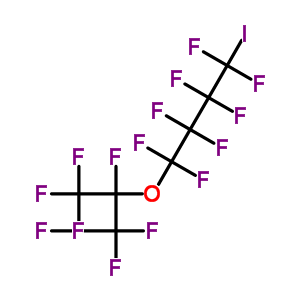 1,1,2,2,3,3,4,4-八氟-1-[(1,1,1,2,3,3,3-七氟-2-丙基)氧基]-4-碘丁烷结构式_25080-17-5结构式