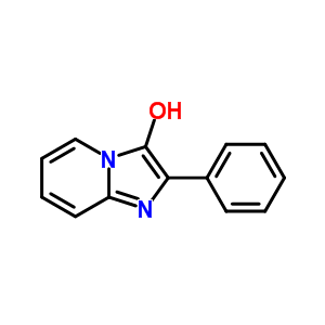 2-苯基-咪唑并[1,2-a]吡啶-3-醇结构式_25142-28-3结构式