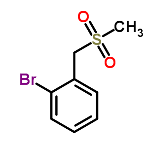 1-溴-2-(甲磺酰基甲基)苯结构式_25195-52-2结构式