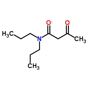 Butanamide,3-oxo-n,n-dipropyl- Structure,25233-44-7Structure