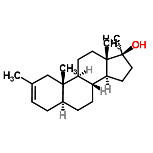 2,17-Dimethyl-5alpha-androst-2-en-17beta-ol Structure,2527-18-6Structure