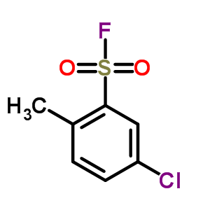 Benzenesulfonylfluoride, 5-chloro-2-methyl- Structure,25300-26-9Structure