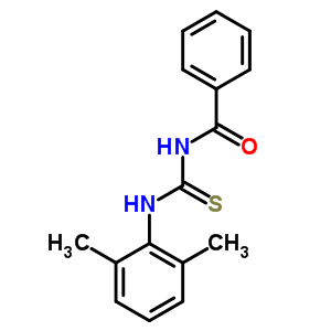 Benzamide,n-[[(2,6-dimethylphenyl)amino]thioxomethyl]- Structure,25343-24-2Structure