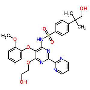 Hydroxy bosentan Structure,253688-60-7Structure