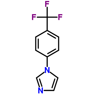 1-(4-三氟甲基苯基)咪唑结构式_25371-98-6结构式