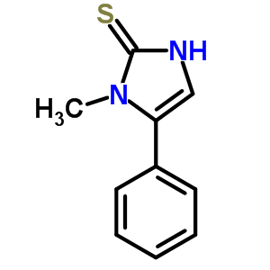 1-Methyl-5-phenyl-1h-imidazole-2-thiol Structure,25433-13-0Structure