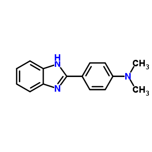 2-(P-n,n-dimethylaminophenyl)-1h-benzoimidazole Structure,2562-71-2Structure