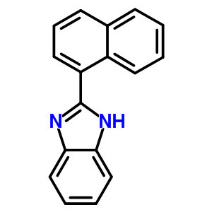 2-(1-Naphthalenyl)-1h-benzimidazole Structure,2562-81-4Structure