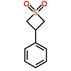 Thietane, 3-phenyl-,1,1-dioxide Structure,25636-64-0Structure