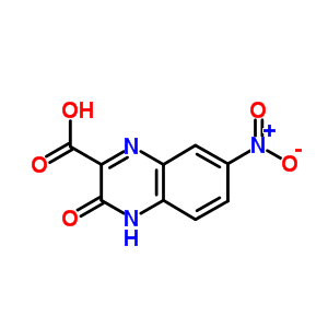 7-Nitro-3-oxo-3,4-dihydro-quinoxaline-2-carboxylic acid Structure,25652-35-1Structure