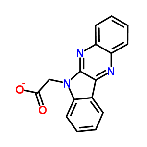 Indolo[2,3-b]quinoxalin-6-yl-acetic acid Structure,25681-06-5Structure