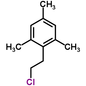 2,4,6-Trimethyl phenethyl chloride Structure,25692-16-4Structure