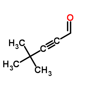 4,4-Dimethyl-2-pentynal Structure,2579-21-7Structure