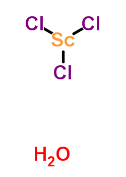 Scandium chloride hydrate Structure,25813-71-2Structure