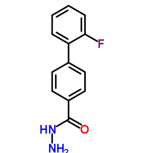 2-Fluoro[1,1-biphenyl]-4-carbohydrazide Structure,259269-90-4Structure