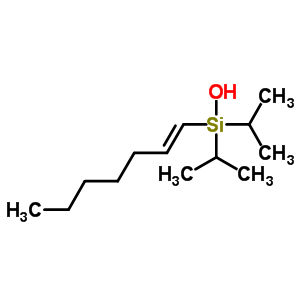 [(E)-hept-1-enyl]-hydroxy-diisopropyl-silane Structure,261717-41-3Structure