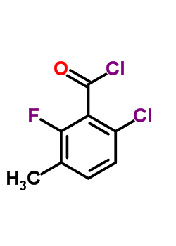 6-Chloro-2-fluoro-3-methylbenzoyl chloride Structure,261762-81-6Structure