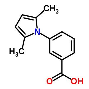 3-(2,5-Dimethylpyrrol-1-yl)benzoic acid Structure,26180-28-9Structure