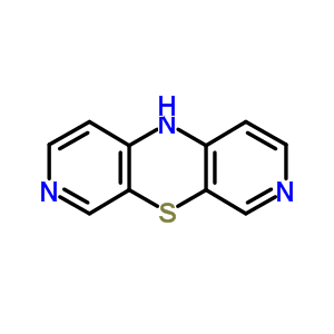 5H-dipyrido[3,4-b:4,3-e][1,4]thiazine Structure,262-01-1Structure