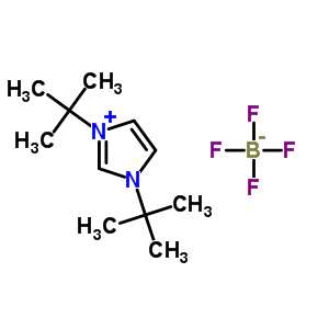 1,3-Di-tert-butylimidazolium tetrafluoroborate Structure,263163-17-3Structure