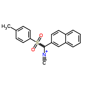 2-[异氰基-(甲苯-4-磺酰基)-甲基]-萘结构式_263389-20-4结构式